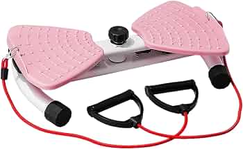 Fitness Twister / Waist Twister Board with Resistance Bands
