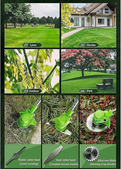 Portable Electric Grass Cutter Edger Lawn Mower
