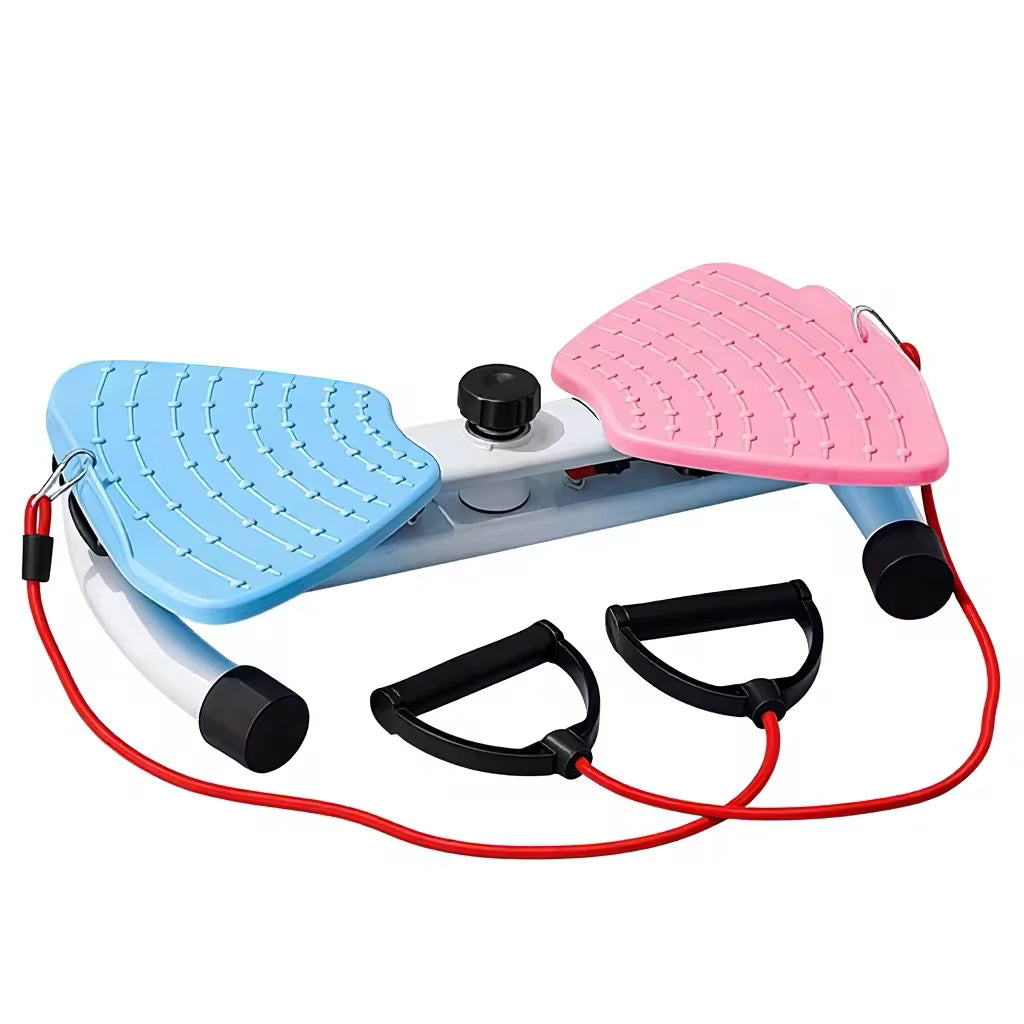 Fitness Twister / Waist Twister Board with Resistance Bands