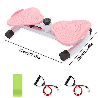 Fitness Twister / Waist Twister Board with Resistance Bands