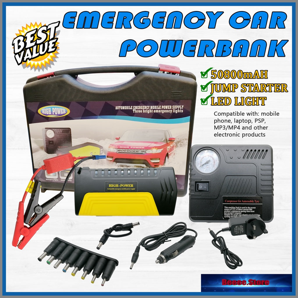 Emergency Car Jump Starter Kit